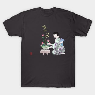 Ikebana the Japanese art of Ma T-Shirt